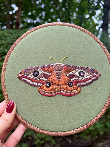 Emperor Moth Hoop